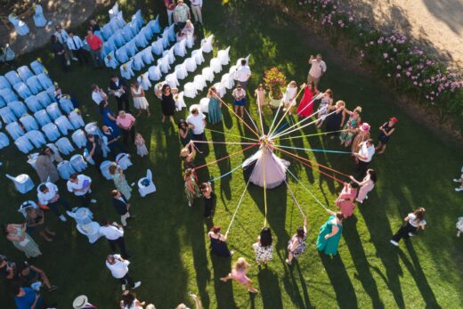 Un mariage en plein air en Provence, au cœur du Domaine des Chênes Verts
